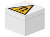 LEGO BHV Signaalsteen [waarschuwing magnetisch veld]