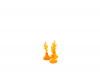 LEGO BHV Vlammen: klein (wiebelend)