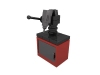 LEGO BHV Autoreparaturwerkstatt: Werkbank mit Bohrmaschine
