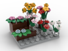 LEGO BHV Winkelinrichting: Bloemenstal