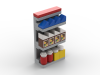 LEGO BHV Winkelinrichting: Stelling met levensmiddelen 3
