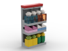 LEGO BHV Winkelinrichting: Stelling met levensmiddelen 5
