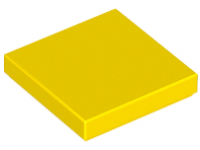 LEGO Tegel 2 x 2, geel