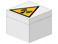 LEGO BHV Signaalsteen [waarschuwing elektromagnetische straling]