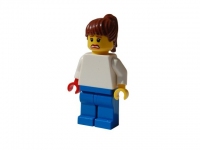 LEGO MiniFig Opfer 1, Brandwunde (F)