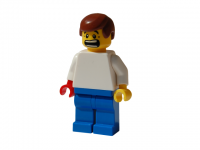 LEGO MiniFig Opfer 1, Brandwunde (M)