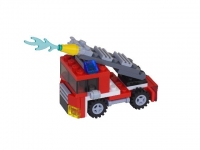 LEGO Midi Scale Brandweer Ladderwagen NL-striping