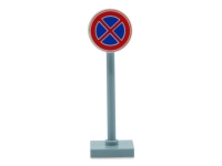 LEGO Roadsign - No stopping here