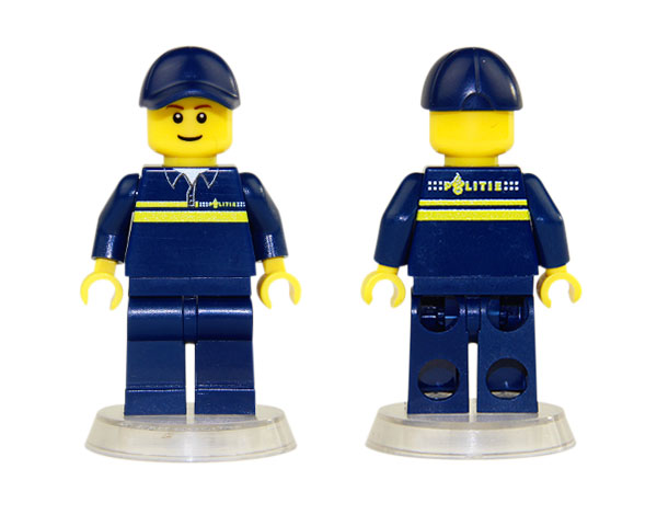 MiniFig Politieagent - uniform (NL), EduBricks - Building at your Education