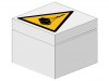 LEGO BHV Sign [warning Overhead Load]