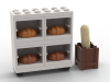 LEGO BHV Winkelinrichting: Brood bakoven