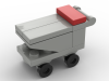 LEGO BHV Winkelinrichting: Winkelwagentje, model 1