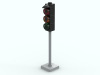 LEGO Verkeer: stoplicht rijbaan