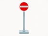 LEGO Roadsign - Do not drive in / one-way traffic