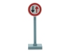 LEGO Roadsign - Stop for oncoming traffic