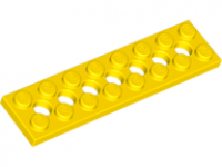 LEGO Technic Plate 2 x 8, yellow