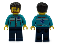 LEGO MiniFig Ambulance broeder - nieuw uniform (NL)