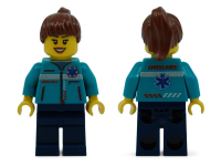 LEGO MiniFig Krankenwagen Pflegerin - neues unifom(NL)