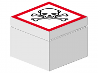 LEGO BHV Signaalsteen [gevaar giftig]