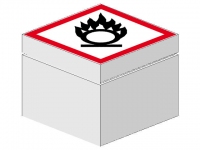 LEGO BHV Sign [warning oxidizing]