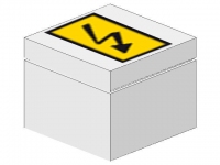 LEGO BHV Sign [Electricity Cabinet]