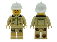LEGO MiniFig Feuerwehr - Kommandierender - neues uniform (NL)