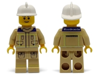 LEGO MiniFig Brandweerman - Woordvoerder (NL)