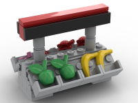 LEGO BHV Winkelinrichting: Groente- & Fruitstelling