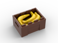 LEGO BHV Winkelinrichting: Krat met bananen