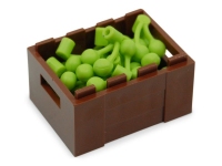 LEGO BHV Winkelinrichting: Krat met witte druiven