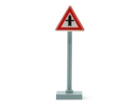 LEGO Verkeersbord - Voorrangsweg kruispunt